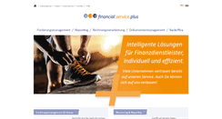 Desktop Screenshot of financial-service-plus.de